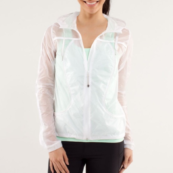 lululemon athletica Jackets & Blazers - Lululemon Transparent-see Jacket Size US 8